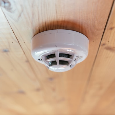 College Station vivint connected fire alarm