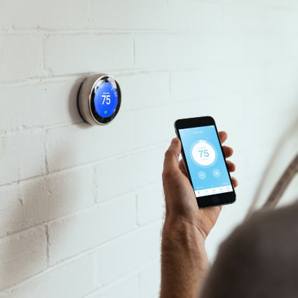 College Station smart thermostat