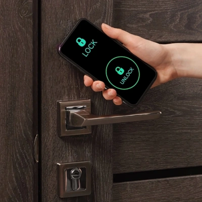 College Station vivint connected smart lock